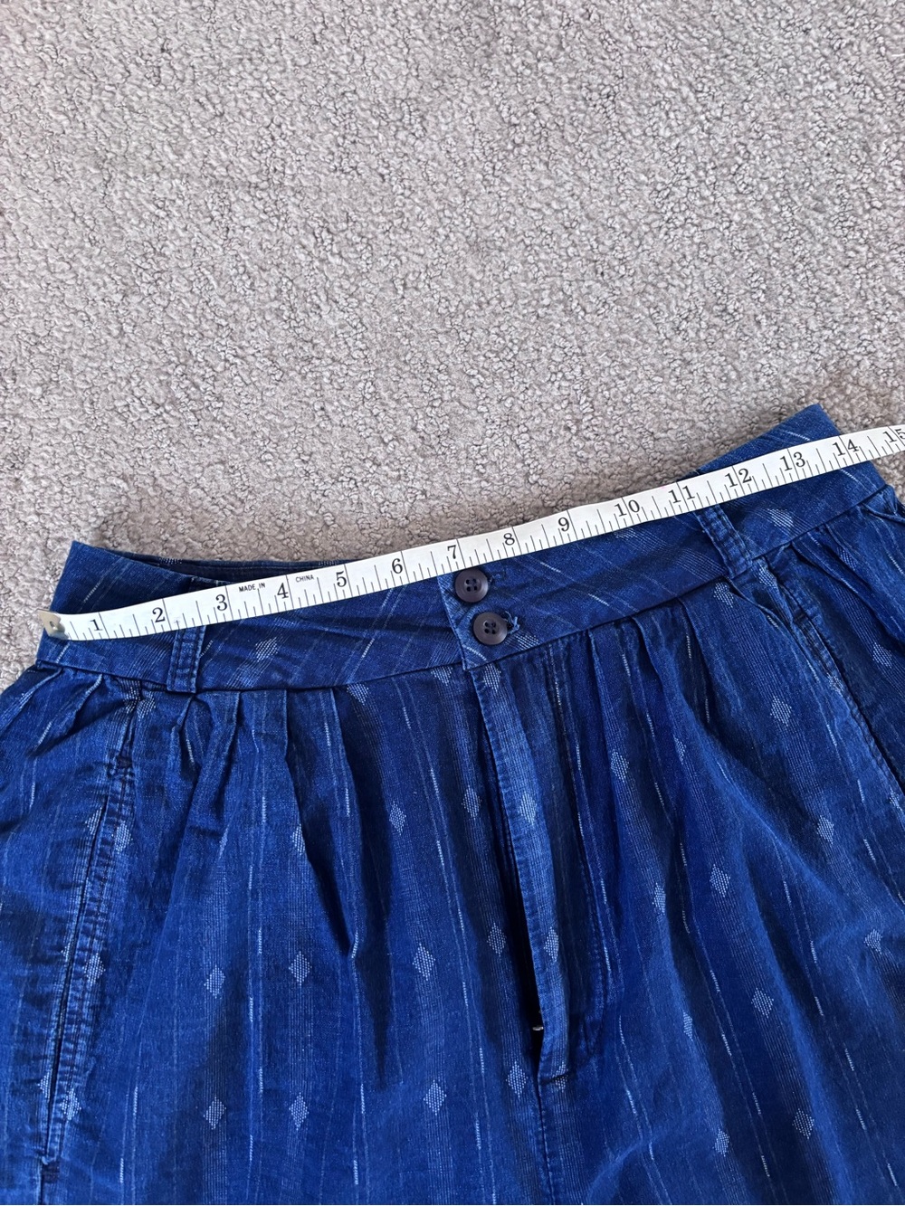 AG Hadley high-rise pleated cotton jeans size 28 - Picture 5 of 5